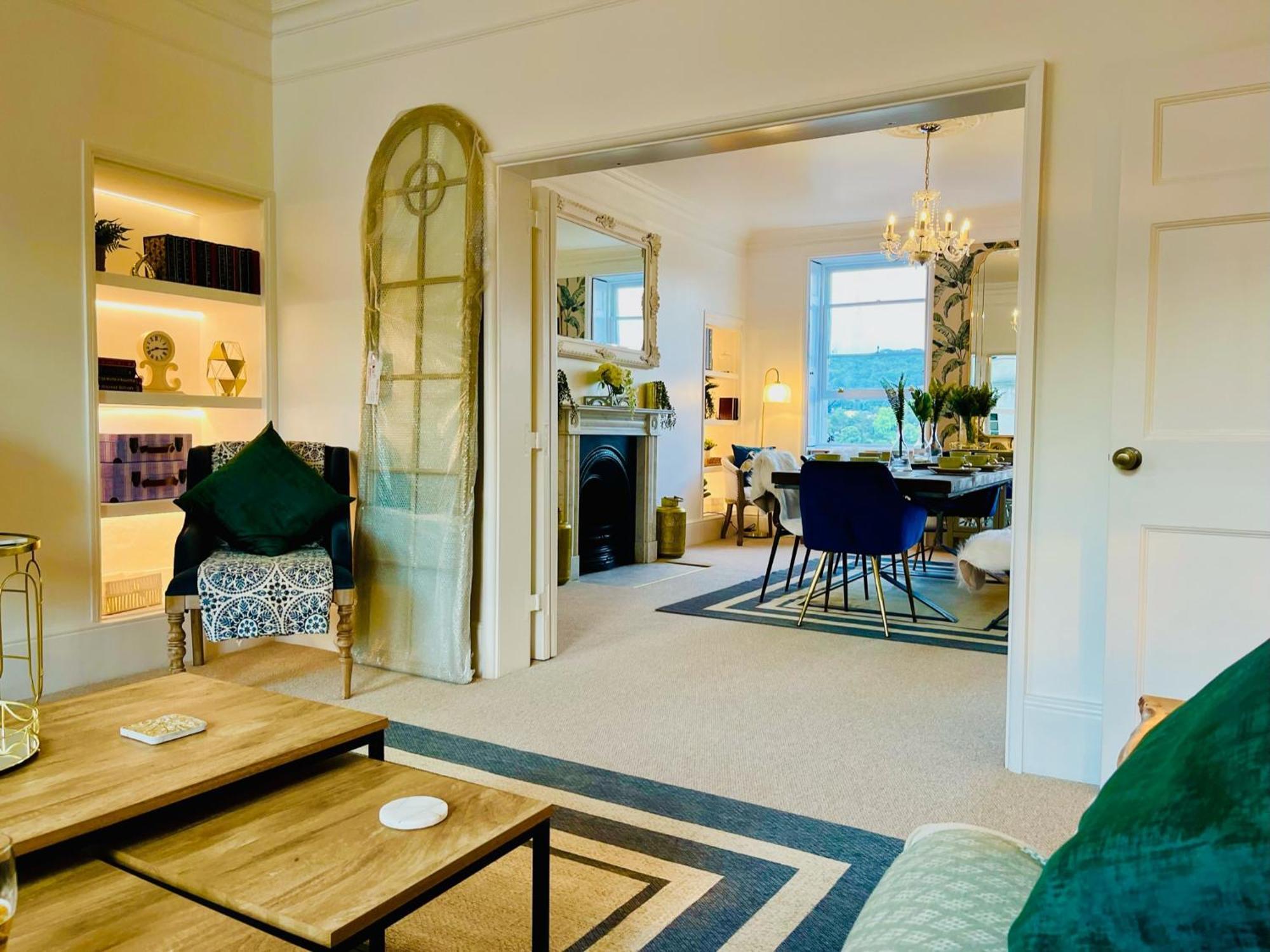 The Paragon Penthouse - Stunning Views Over Bath! Kültér fotó