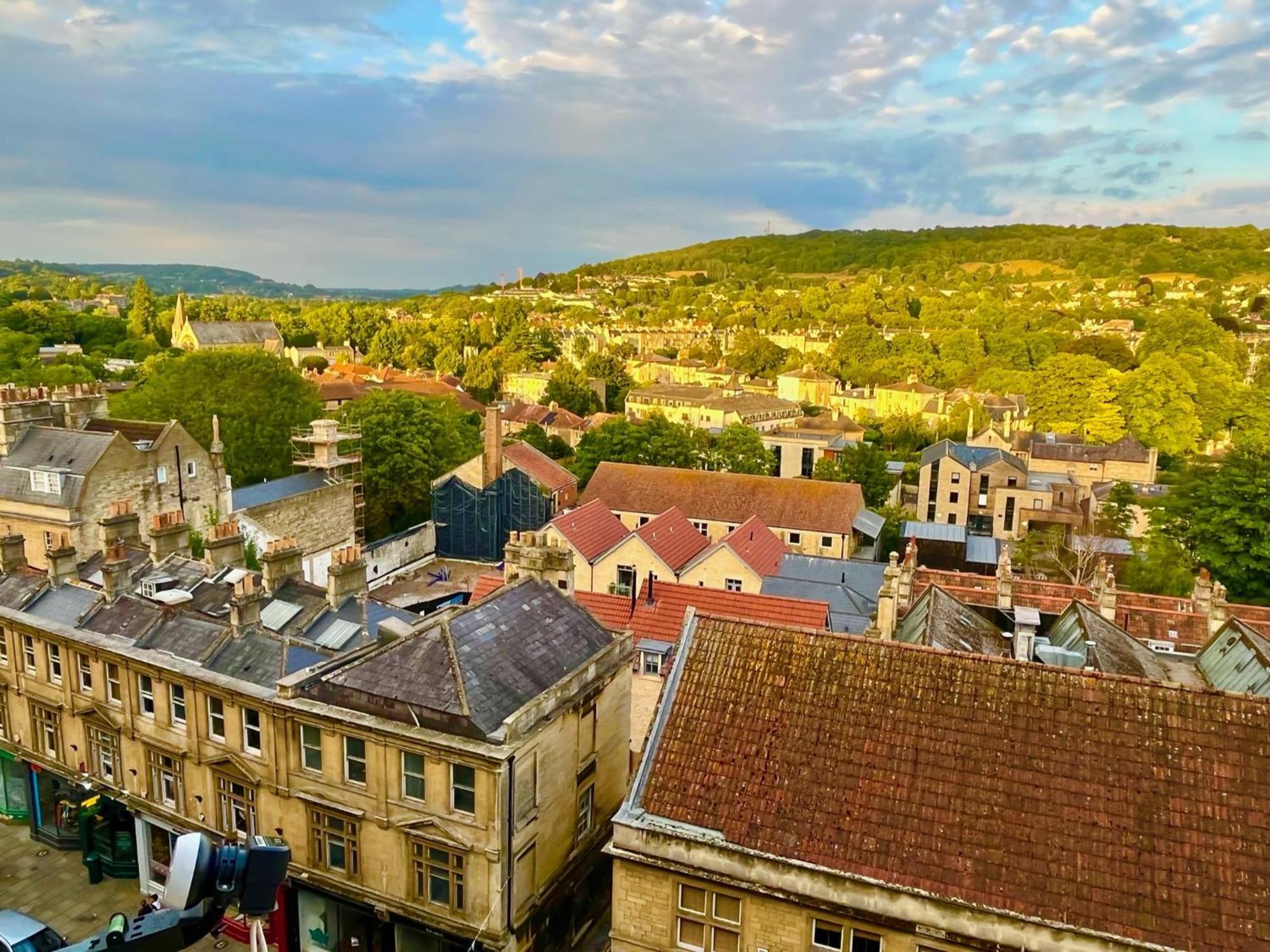 The Paragon Penthouse - Stunning Views Over Bath! Kültér fotó