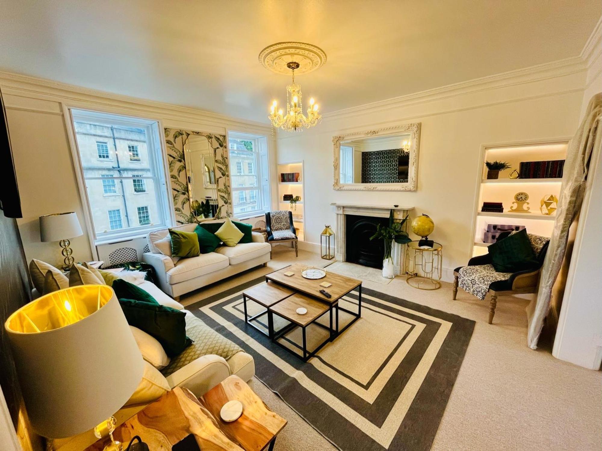 The Paragon Penthouse - Stunning Views Over Bath! Kültér fotó